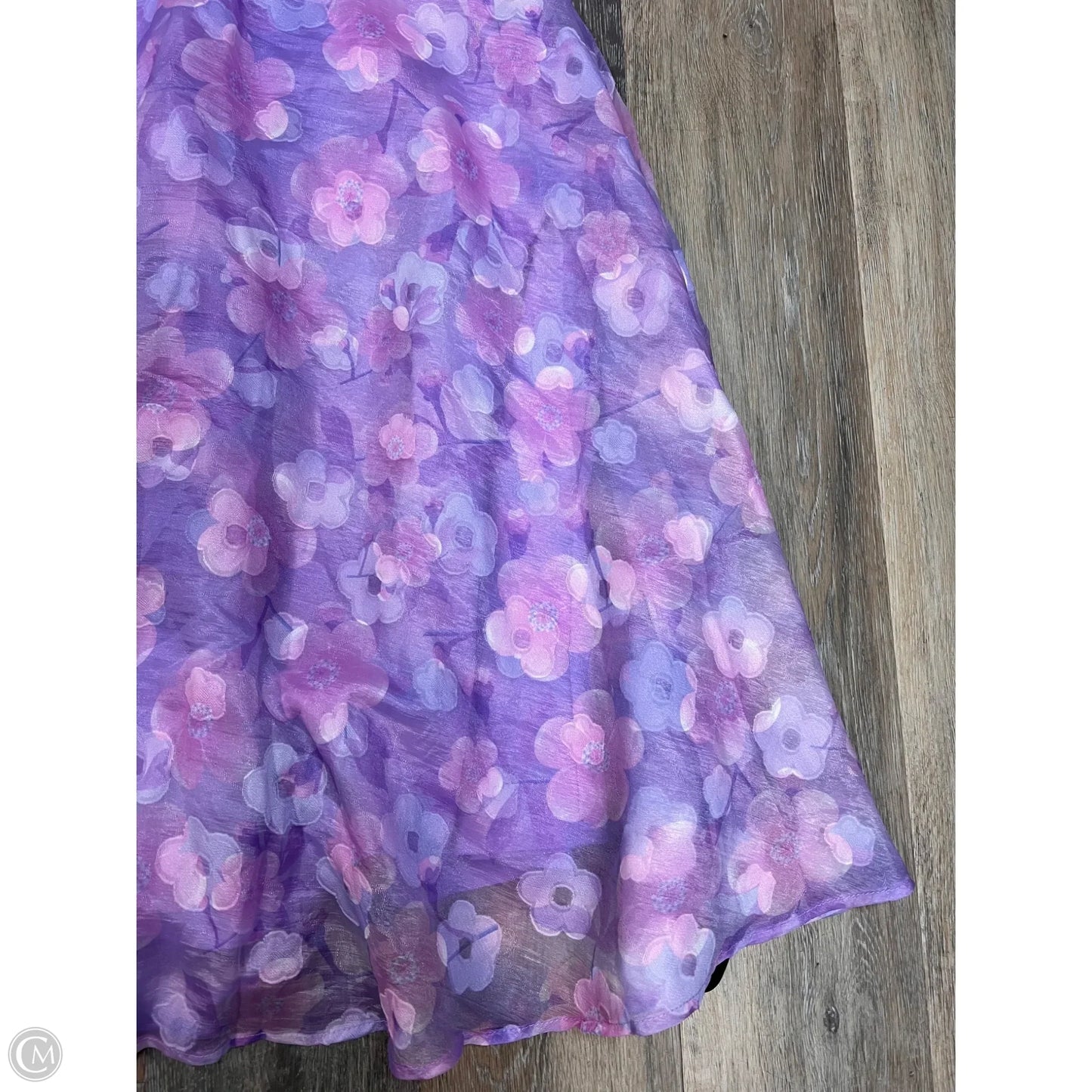 -Dress Party Midi By Hello Molly In Purple, Size: Xs