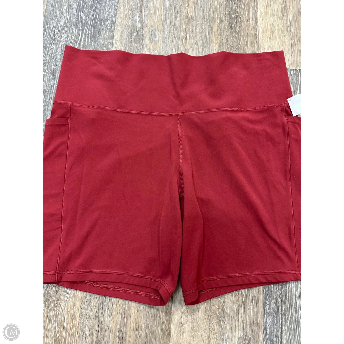 Athletic Shorts By Athleta In Red, Size: 2x