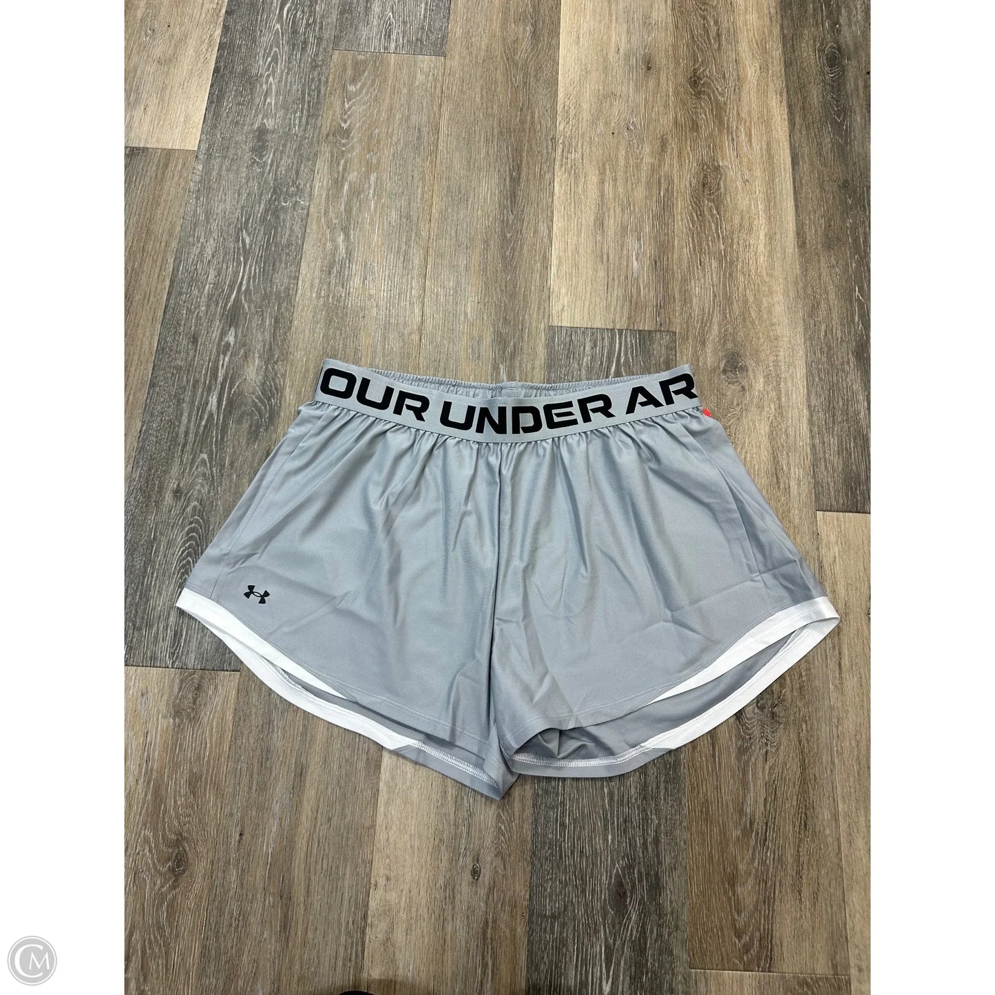 Athletic Shorts By Under Armour In Grey, Size: 1x