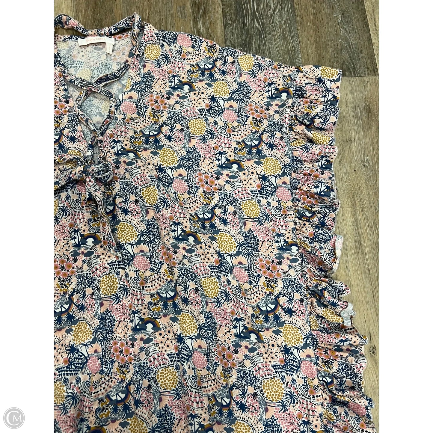 Dress Casual Maxi By See by Chloe In Floral Print, Size: Xl