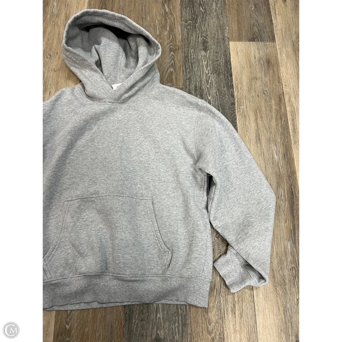 Sweatshirt Hoodie By Aritzia In Grey, Size: M