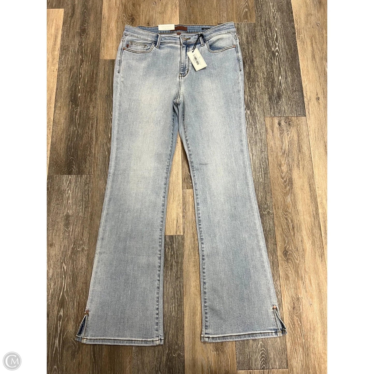 Jeans Boot Cut By Judy Blue In Blue Denim, Size: 14/32