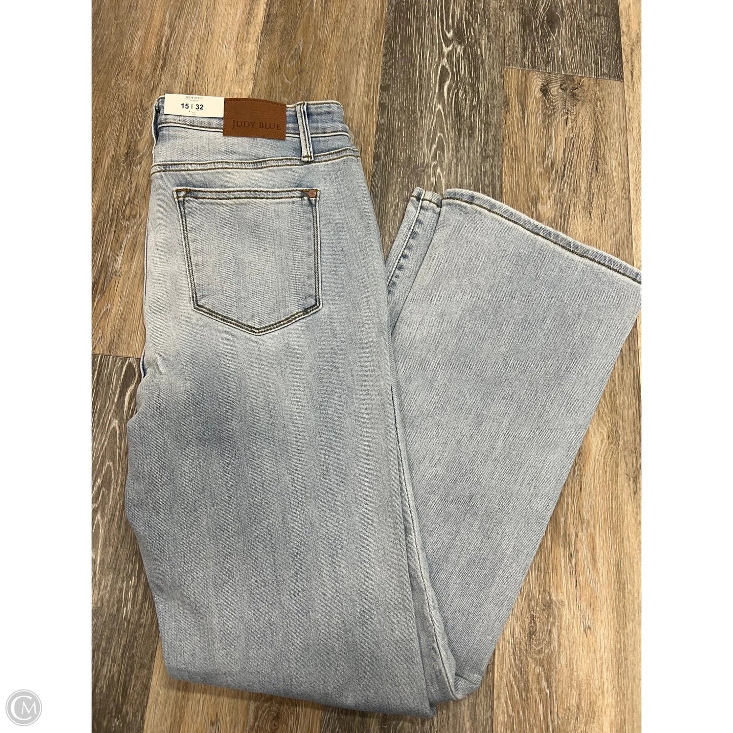 Jeans Boot Cut By Judy Blue In Blue Denim, Size: 14/32