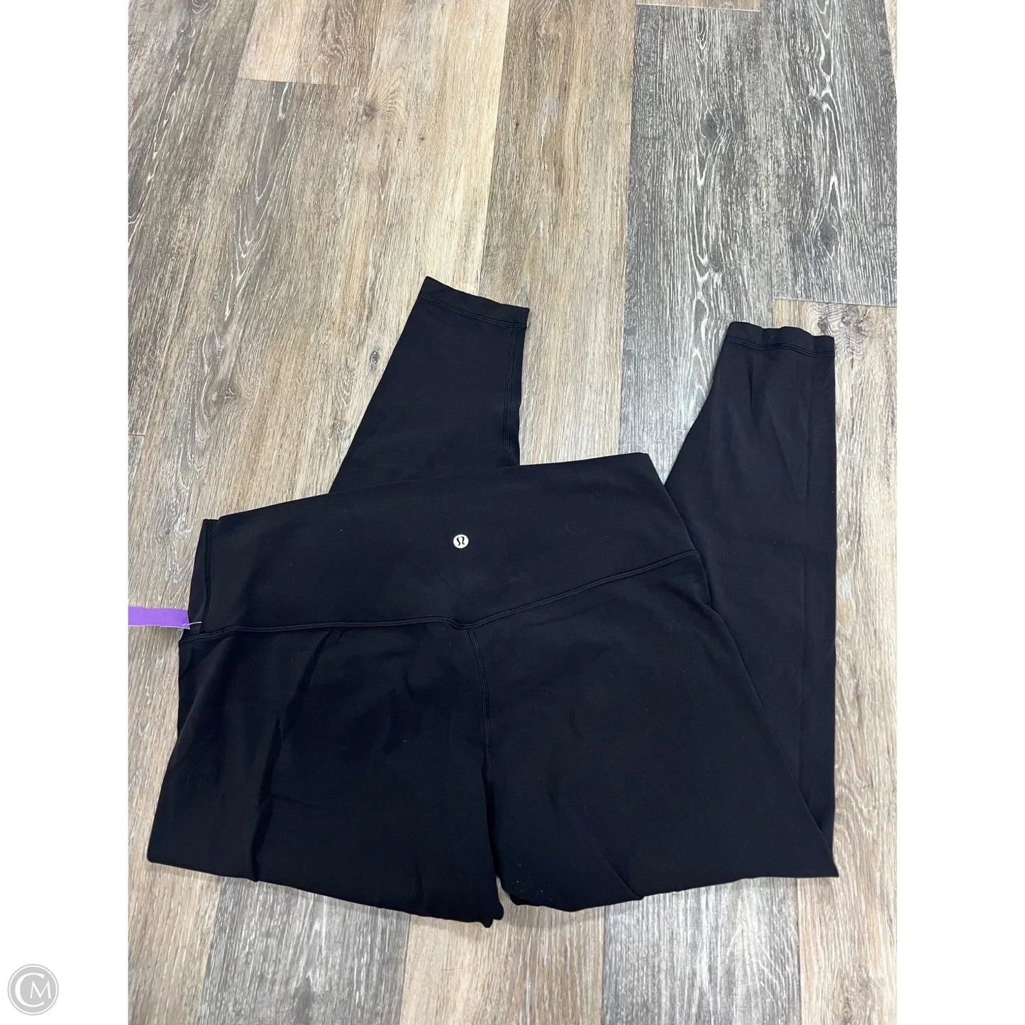 Athletic Leggings By Lululemon In Black, Size: 16