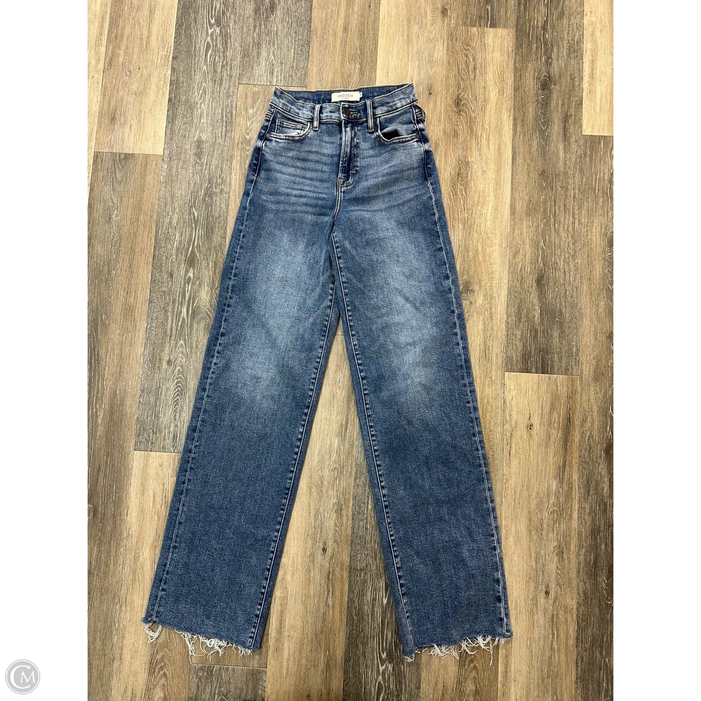 Jeans Wide Leg By Hidden In Blue Denim, Size: 0