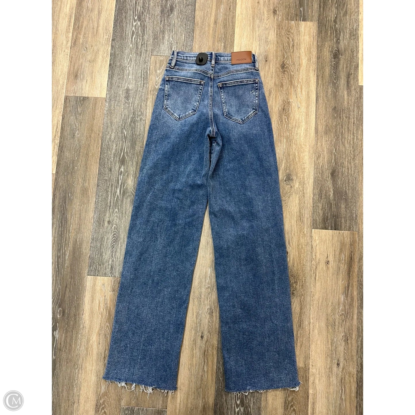 Jeans Wide Leg By Hidden In Blue Denim, Size: 0