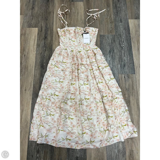 -Dress Party Long By En Saison In Floral Print, Size: M