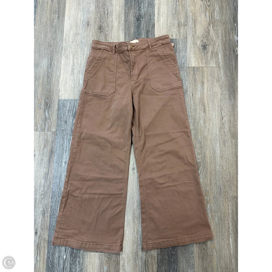 Pants Cropped By Kut In Brown, Size: 10