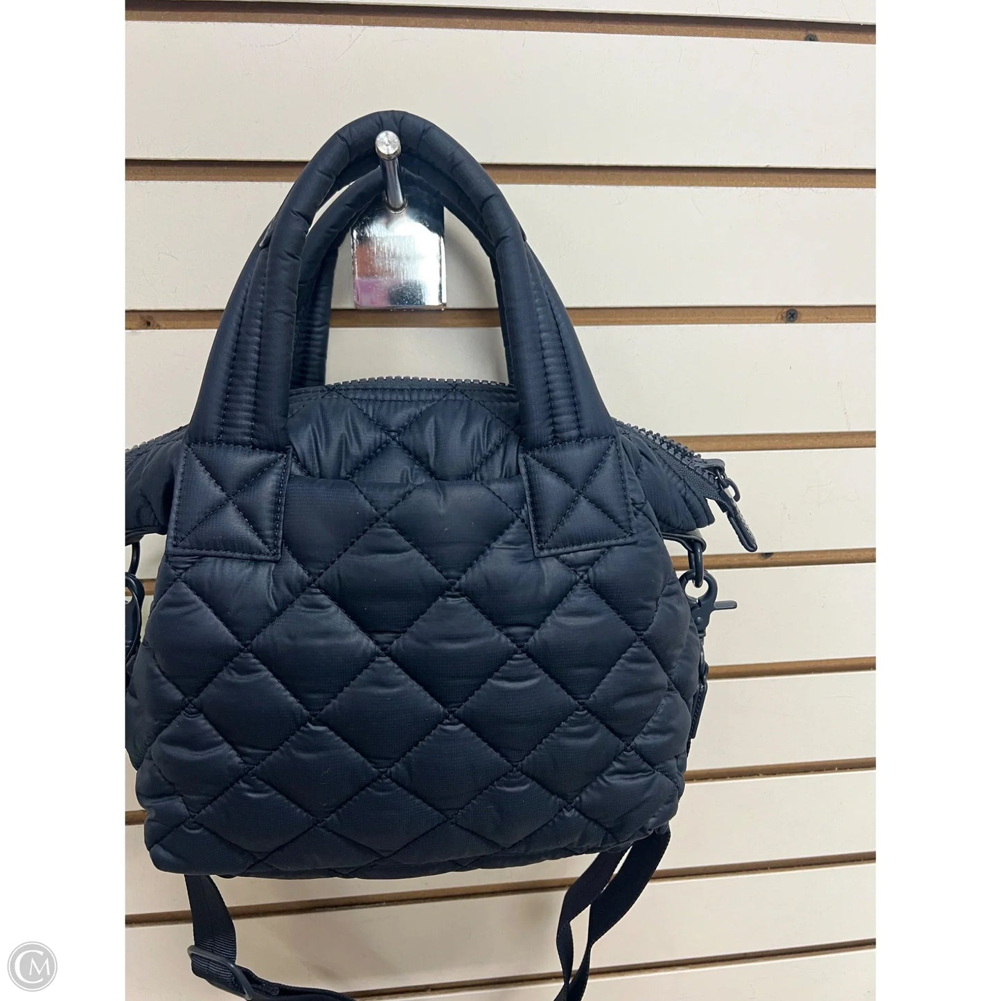 Handbag By Quince, Size: Medium