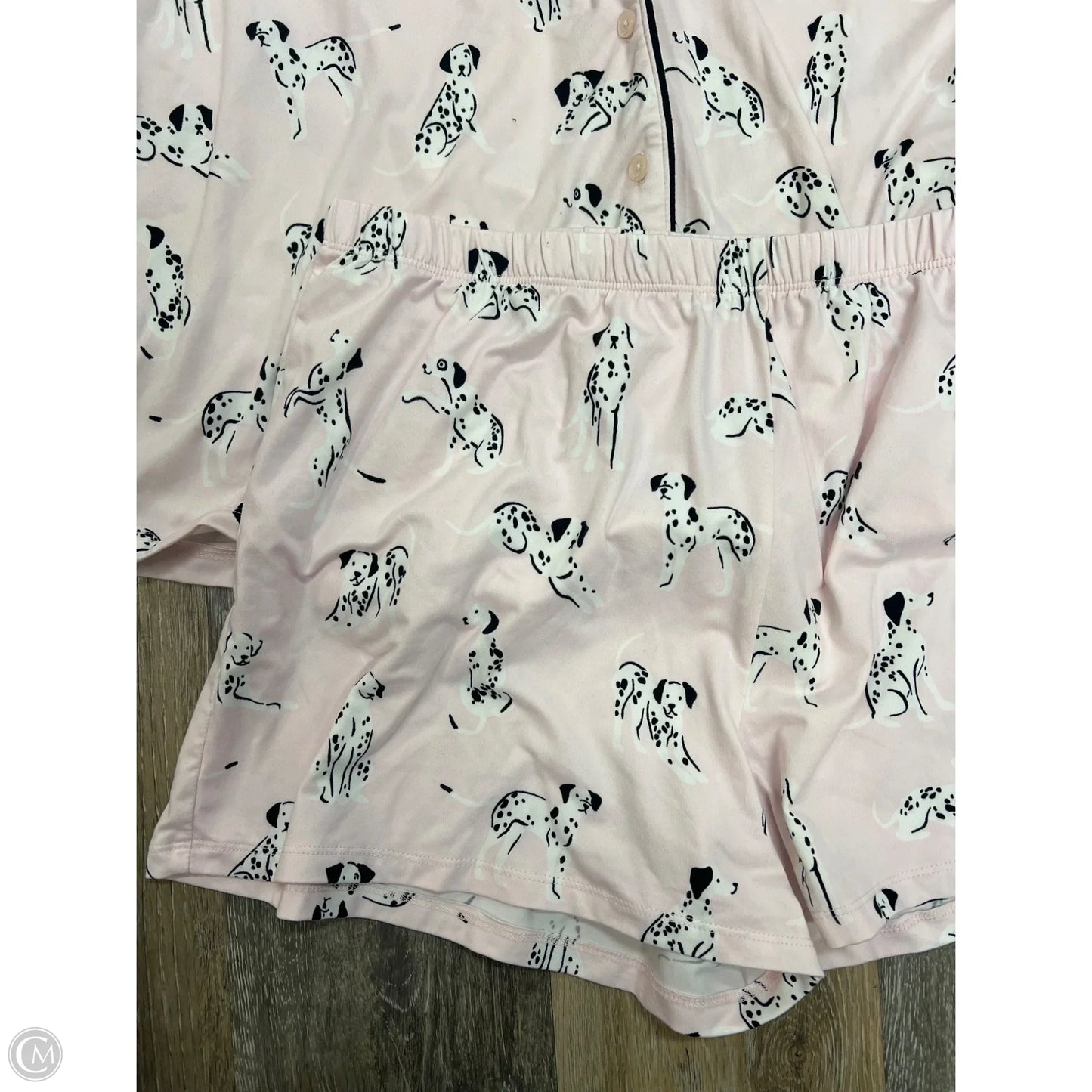 -Pajamas Designer By Kate Spade In Pink, Size: L