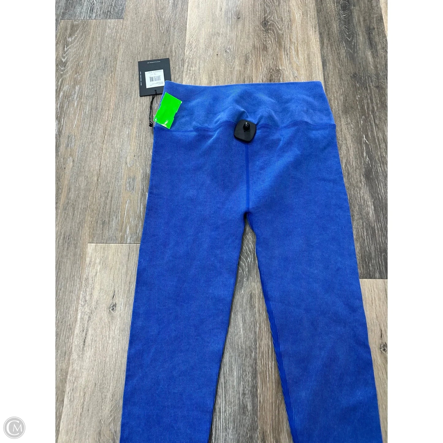 Athletic Leggings By Spiritual Gangster In Blue, Size: L