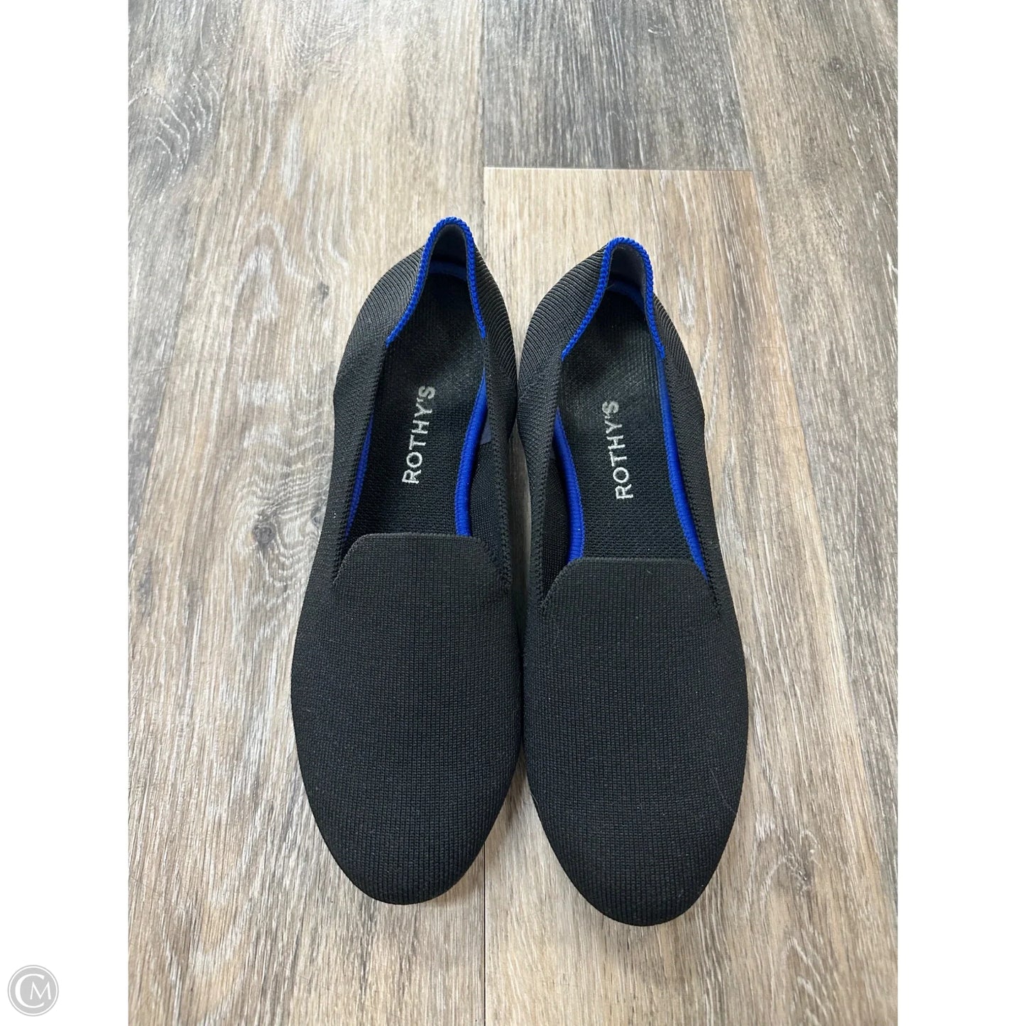 Shoes Flats By Rothys In Black, Size: 9.5