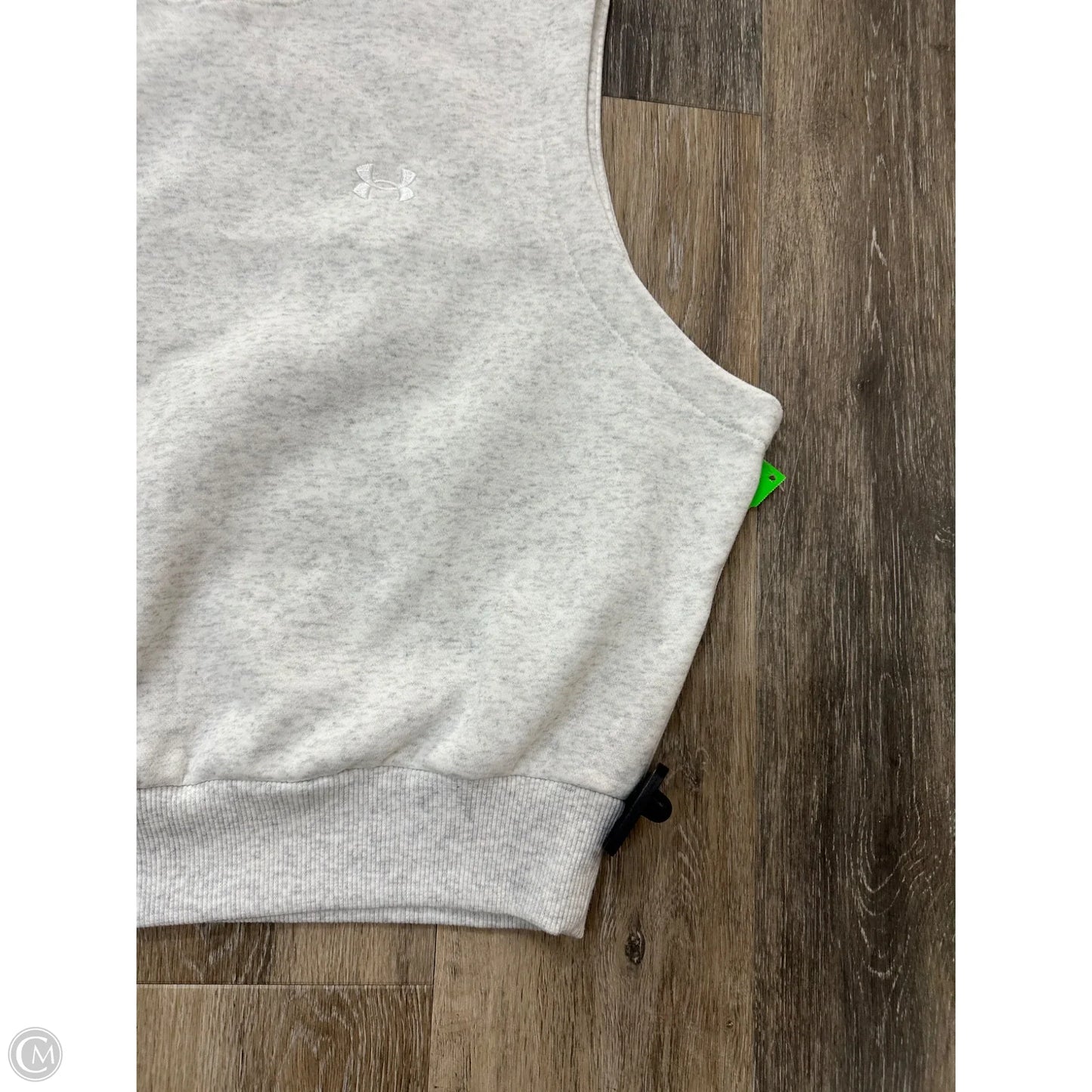 Athletic Tank Top By Under Armour In Grey, Size: Xl