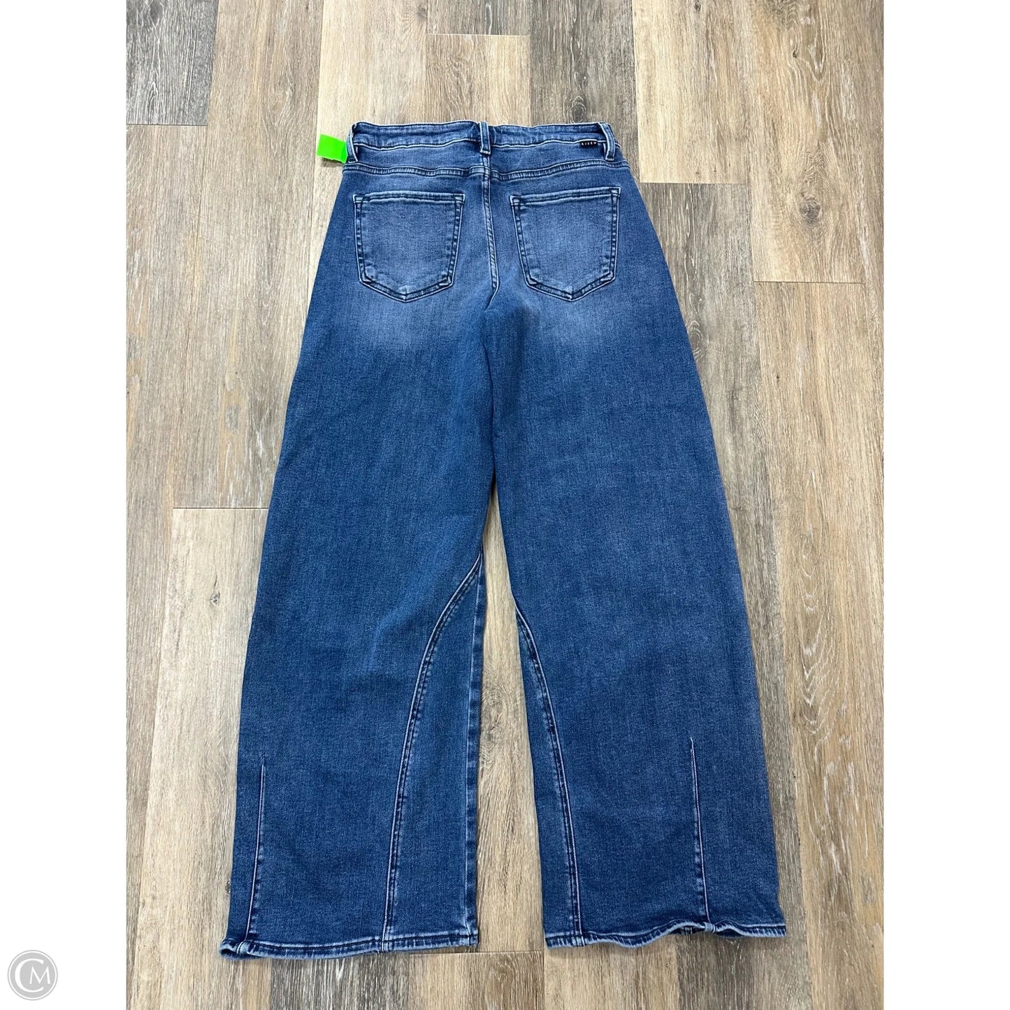 Jeans Wide Leg By Risen In Blue Denim, Size: 8