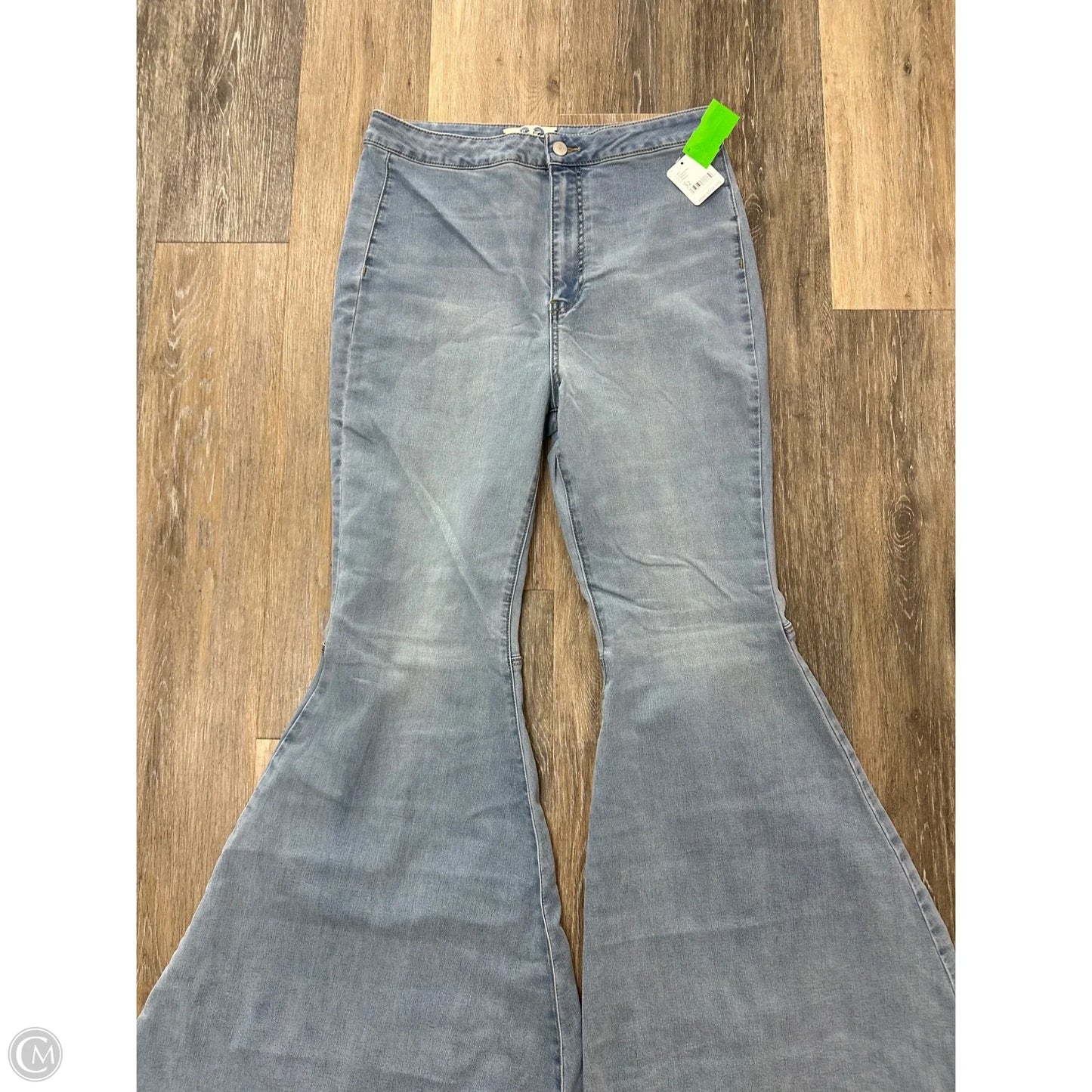 Jeans Flared By We The Free In Blue Denim, Size: 14