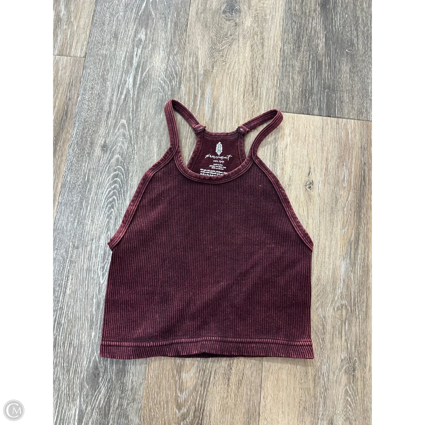 Tank Top By Free People In Red, Size: Xs