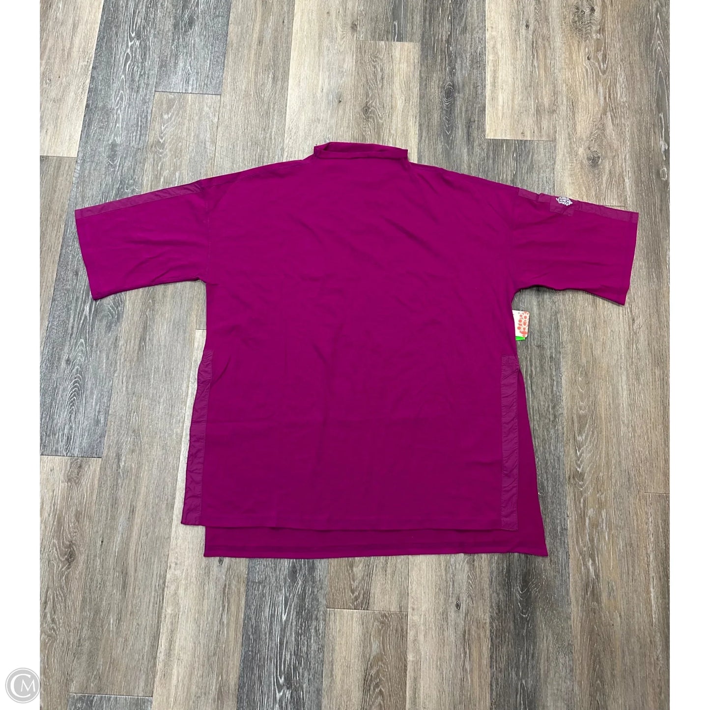 Top Short Sleeve By Free People In Purple, Size: M