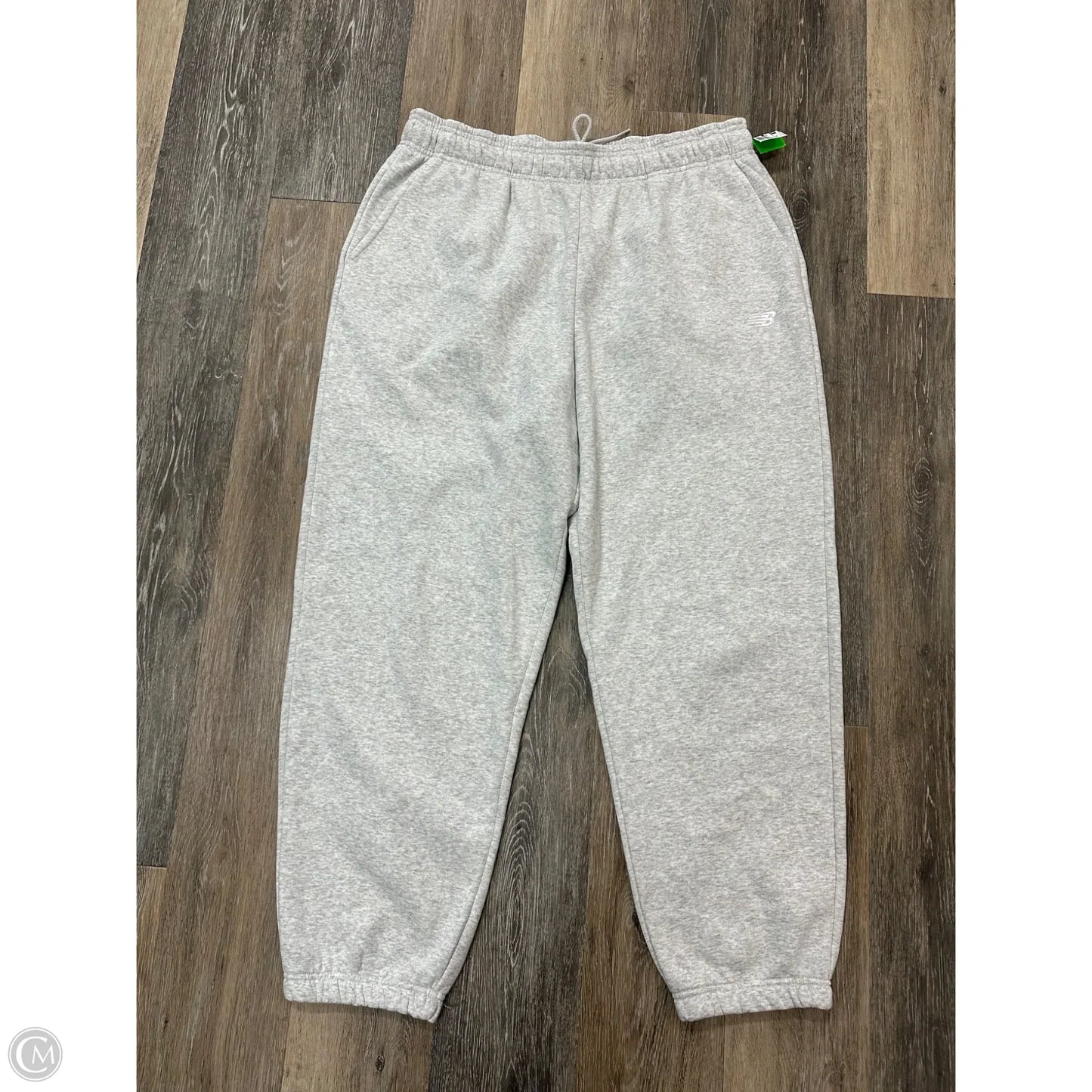 Athletic Pants By New Balance In Grey, Size: Xl