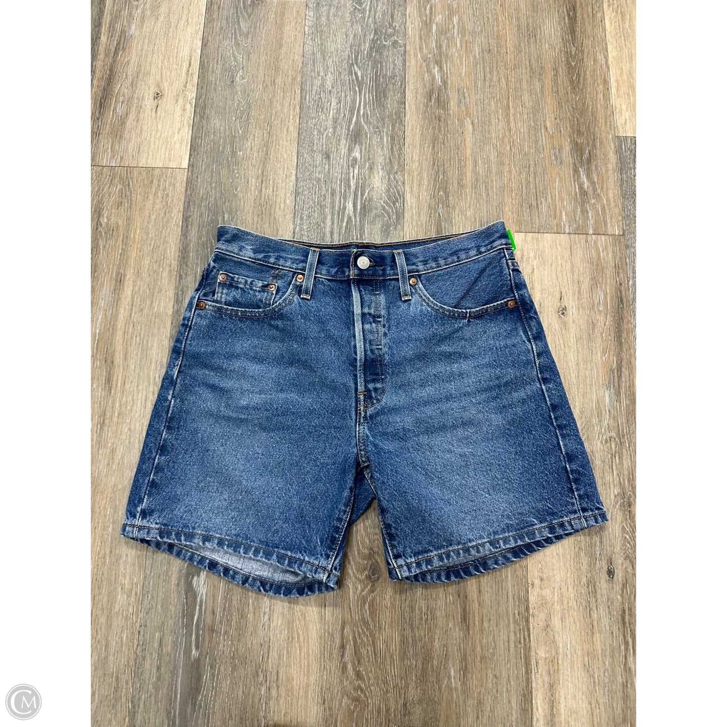Shorts By Levis In Blue Denim, Size: 8