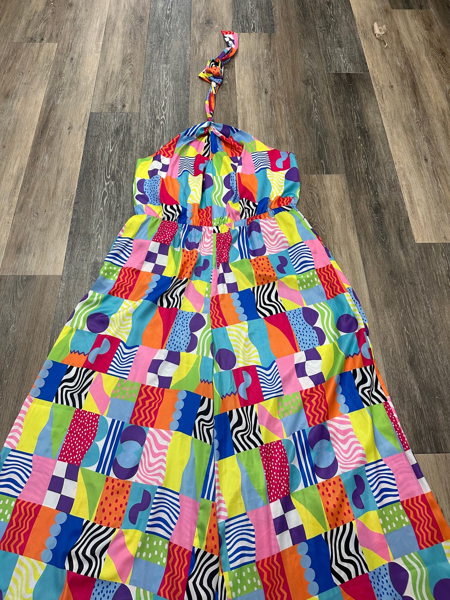 Multi-colored Dress Casual Maxi Eloquii, Size 1x