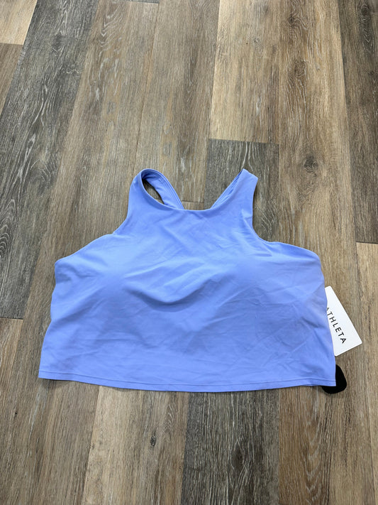 Athletic Bra By Athleta In Purple, Size: 2x