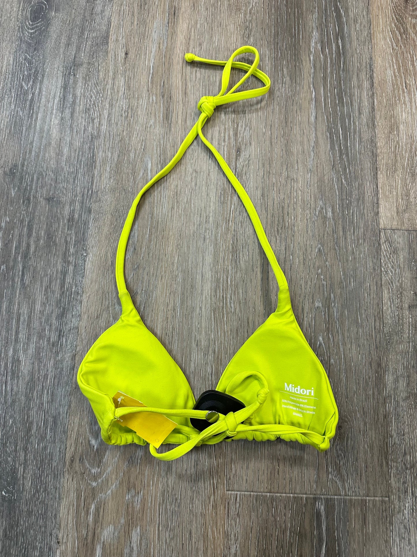 Swimsuit Top By Midori In Green, Size: S