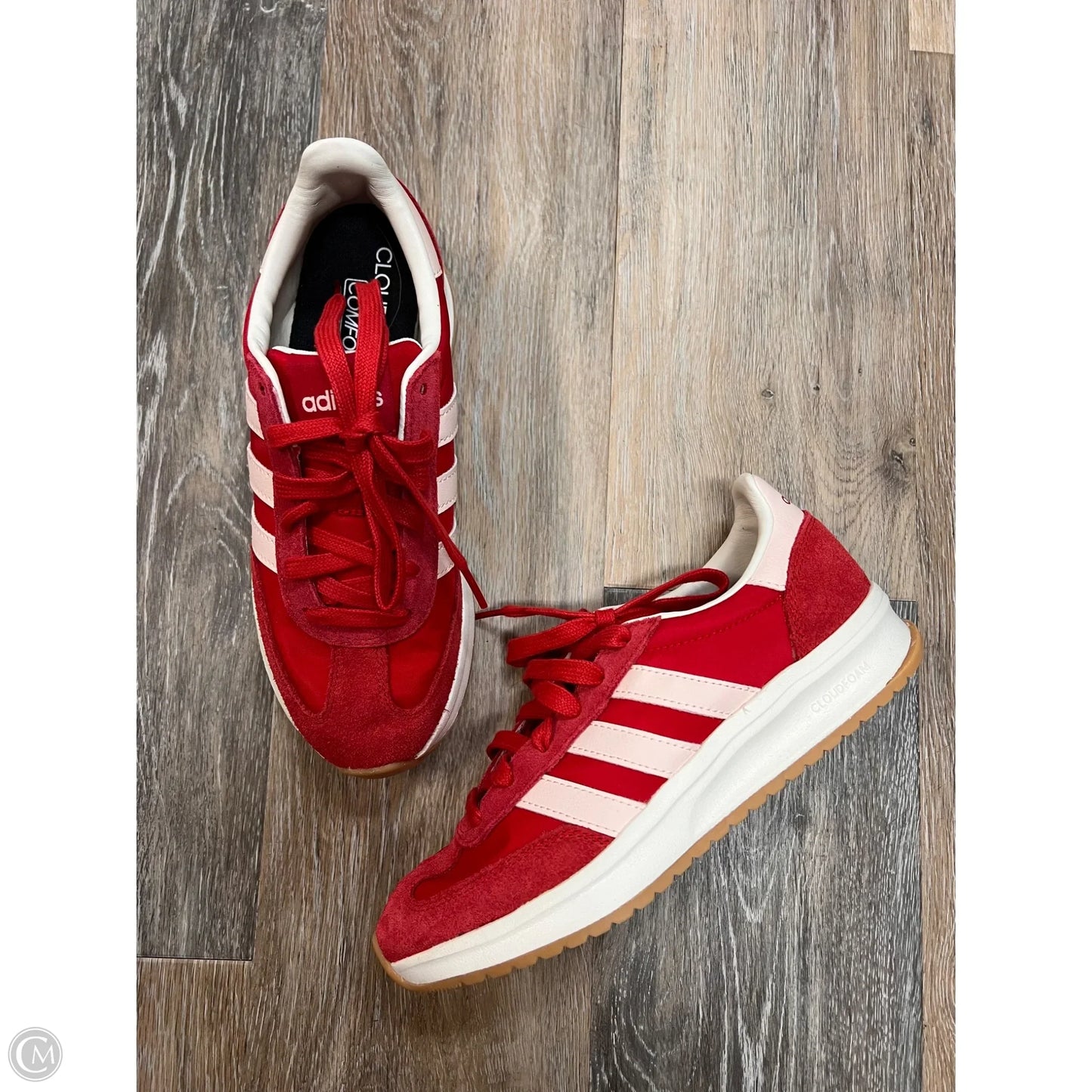 Shoes Athletic By Adidas In Red, Size: 6