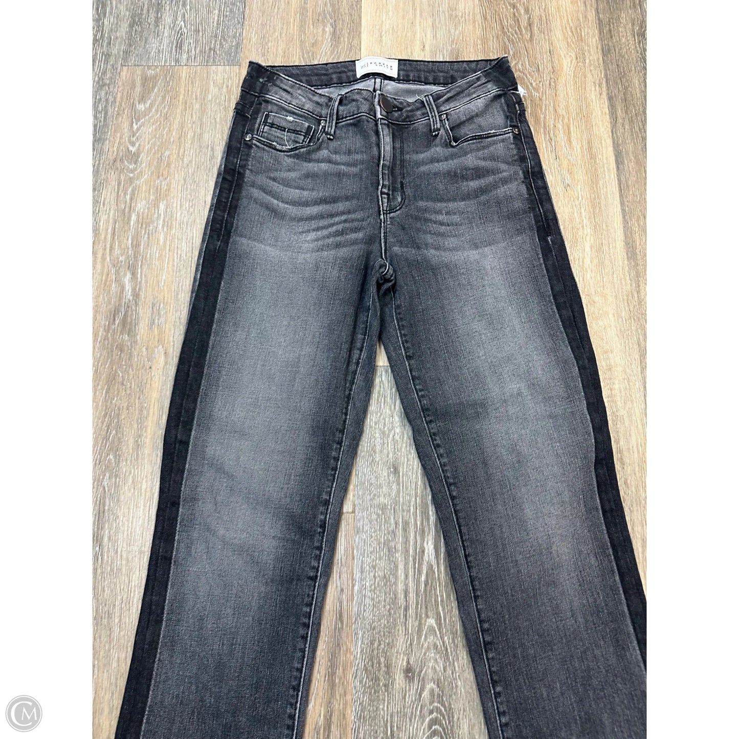 Jeans Straight By Parker Smith In Black Denim, Size: 0