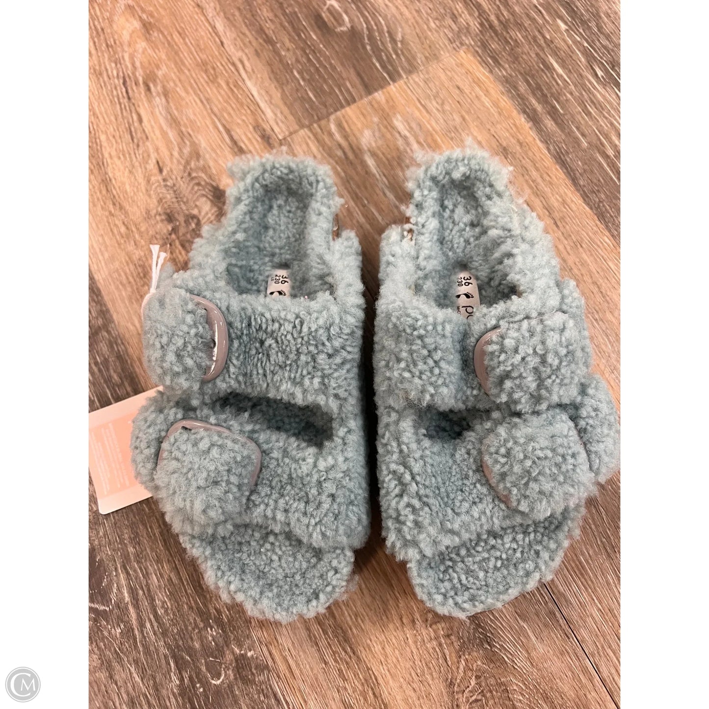 Sandals Flats By Birkenstock Papillio In Blue, Size: 5/36