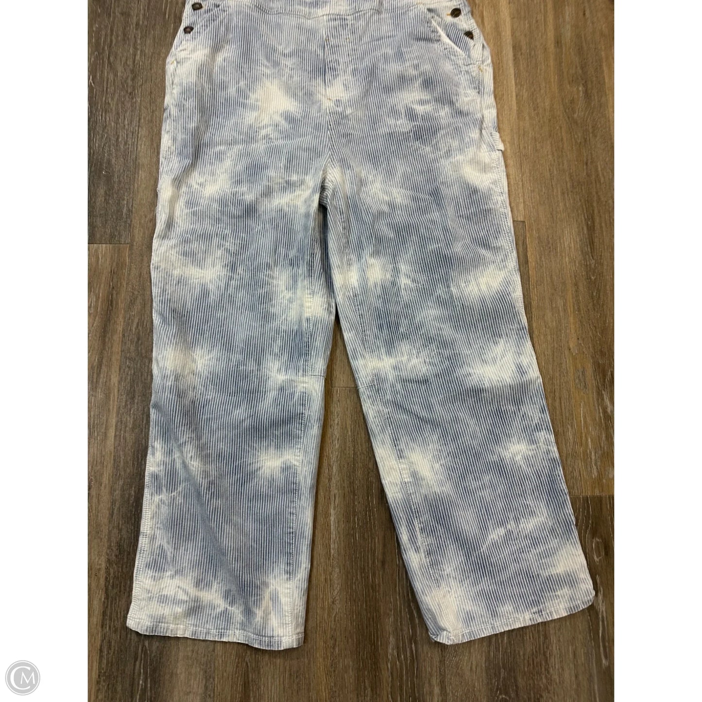 Overalls By Faherty In Striped Pattern, Size: L