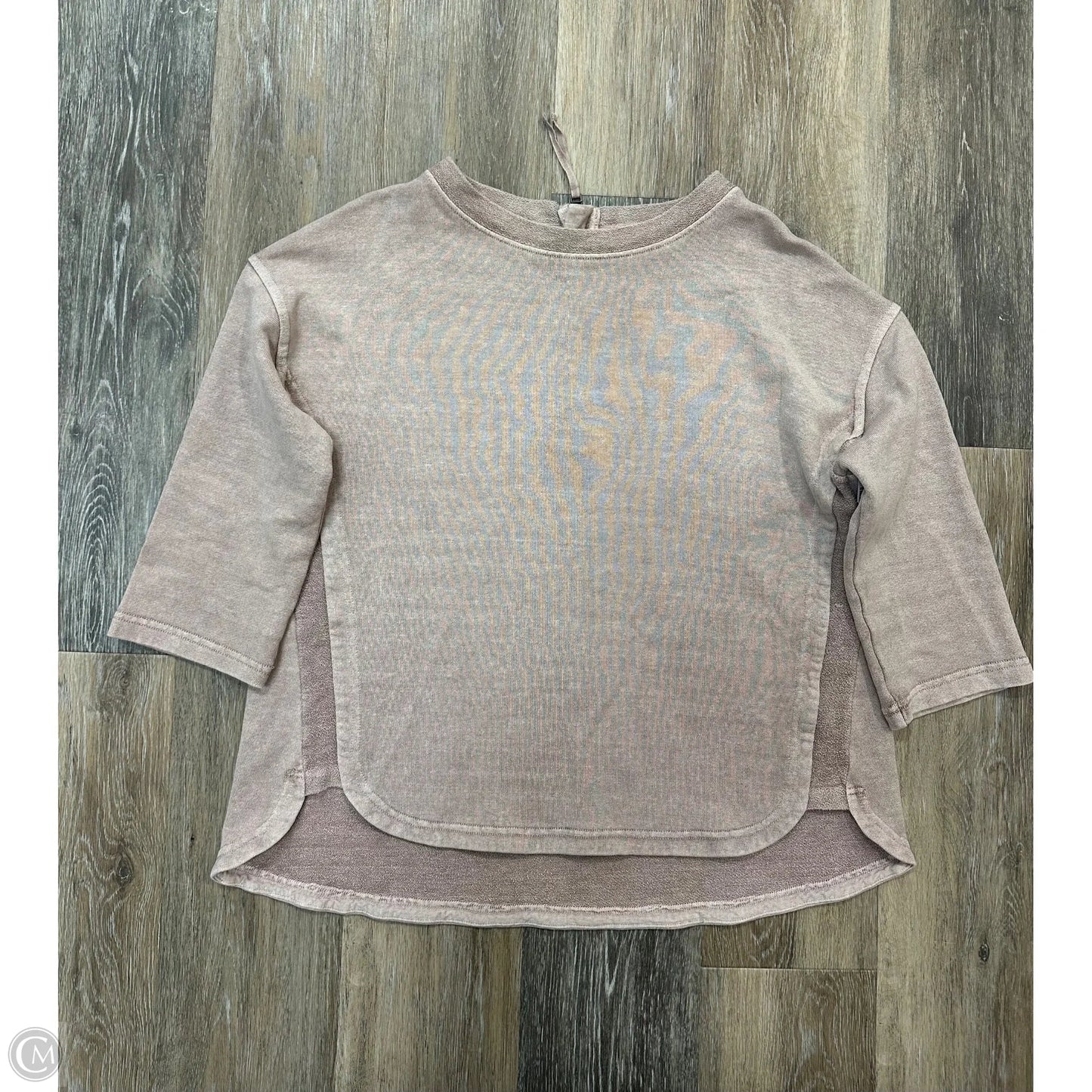 Top Long Sleeve By Wrap In Pink, Size: M