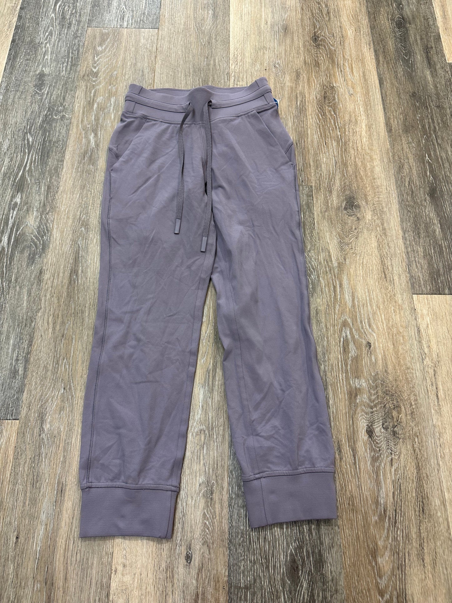 Athletic Pants By Lululemon In Purple, Size: 0