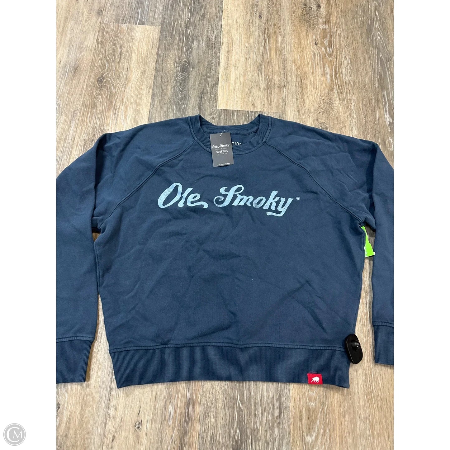 Sweatshirt Crewneck By Ole Smoky In Blue, Size: S