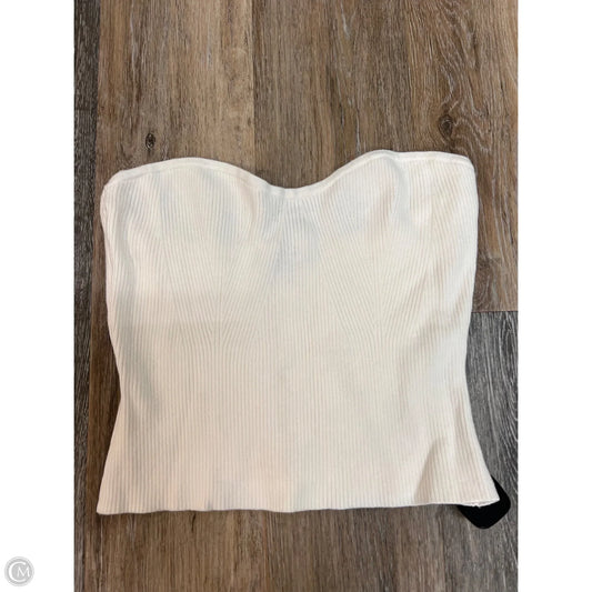 Top Sleeveless By Banana Republic In White, Size: M