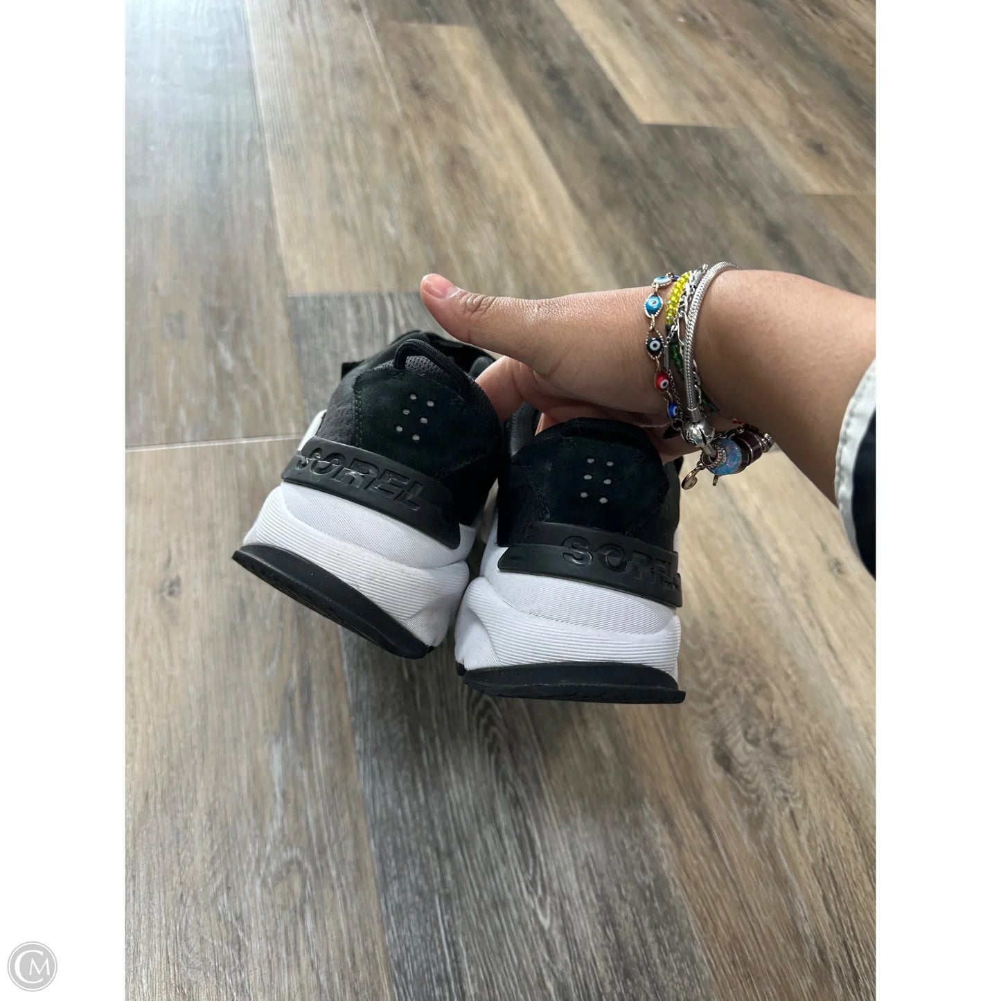 Shoes Athletic By Sorel In Black, Size: 9.5