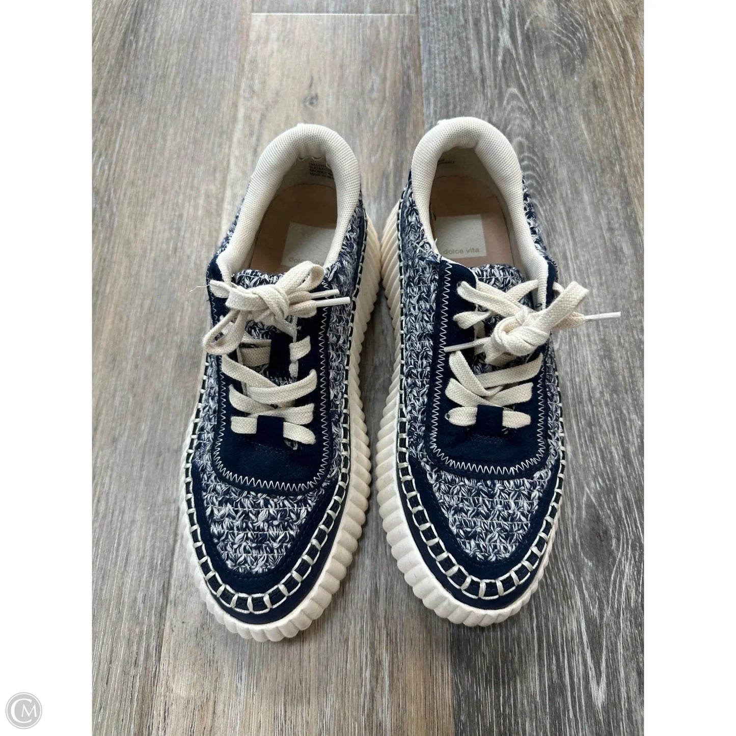 Shoes Sneakers By Dolce Vita In Navy, Size: 7
