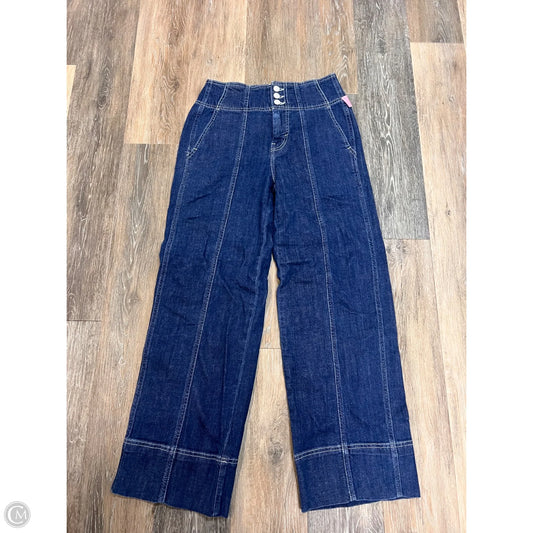 Jeans Wide Leg By Pilcro In Blue Denim, Size: 2