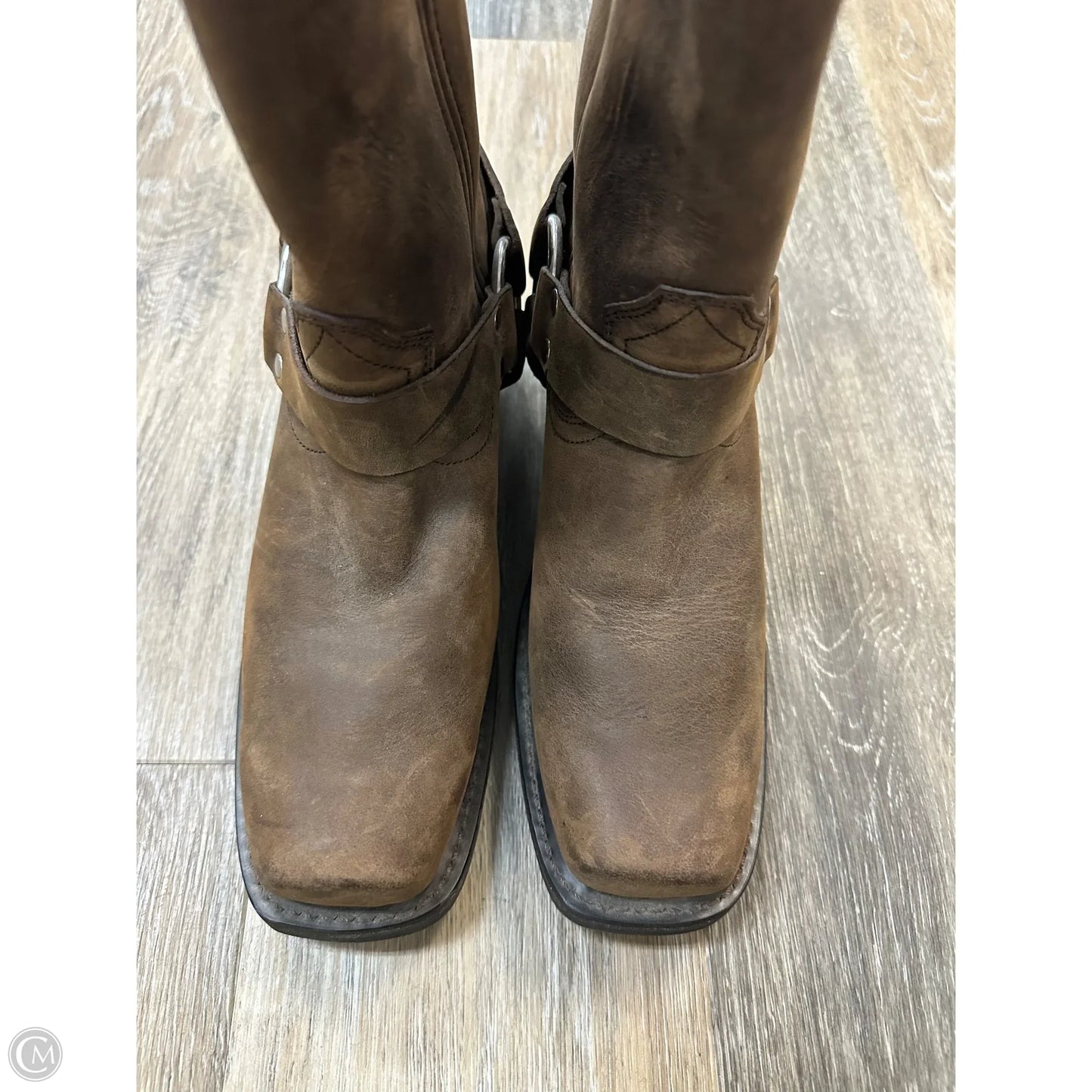 Boots Ankle Heels By Durango In Brown, Size: 9