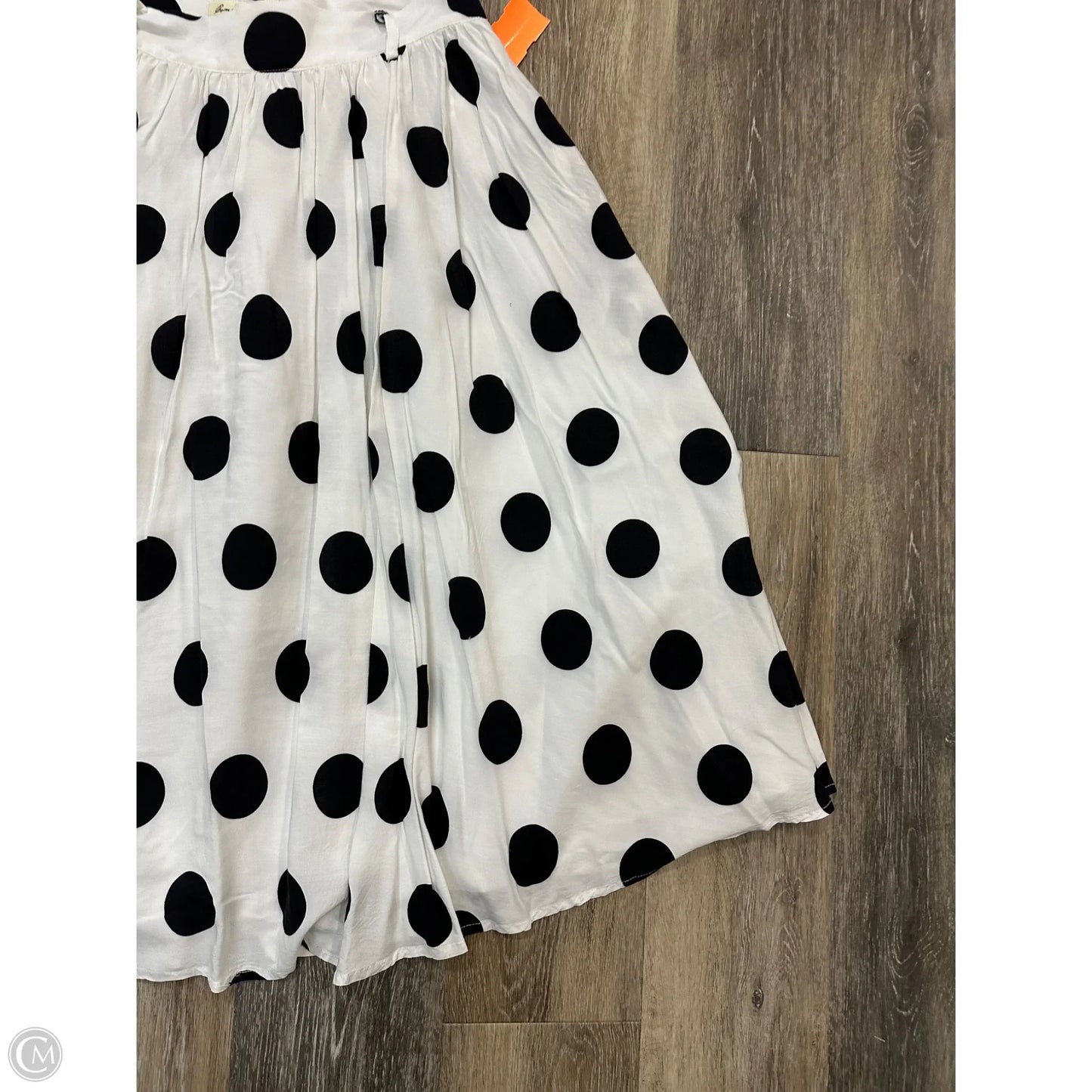 Skirt Maxi By Commie Toi In Polkadot Pattern, Size: L