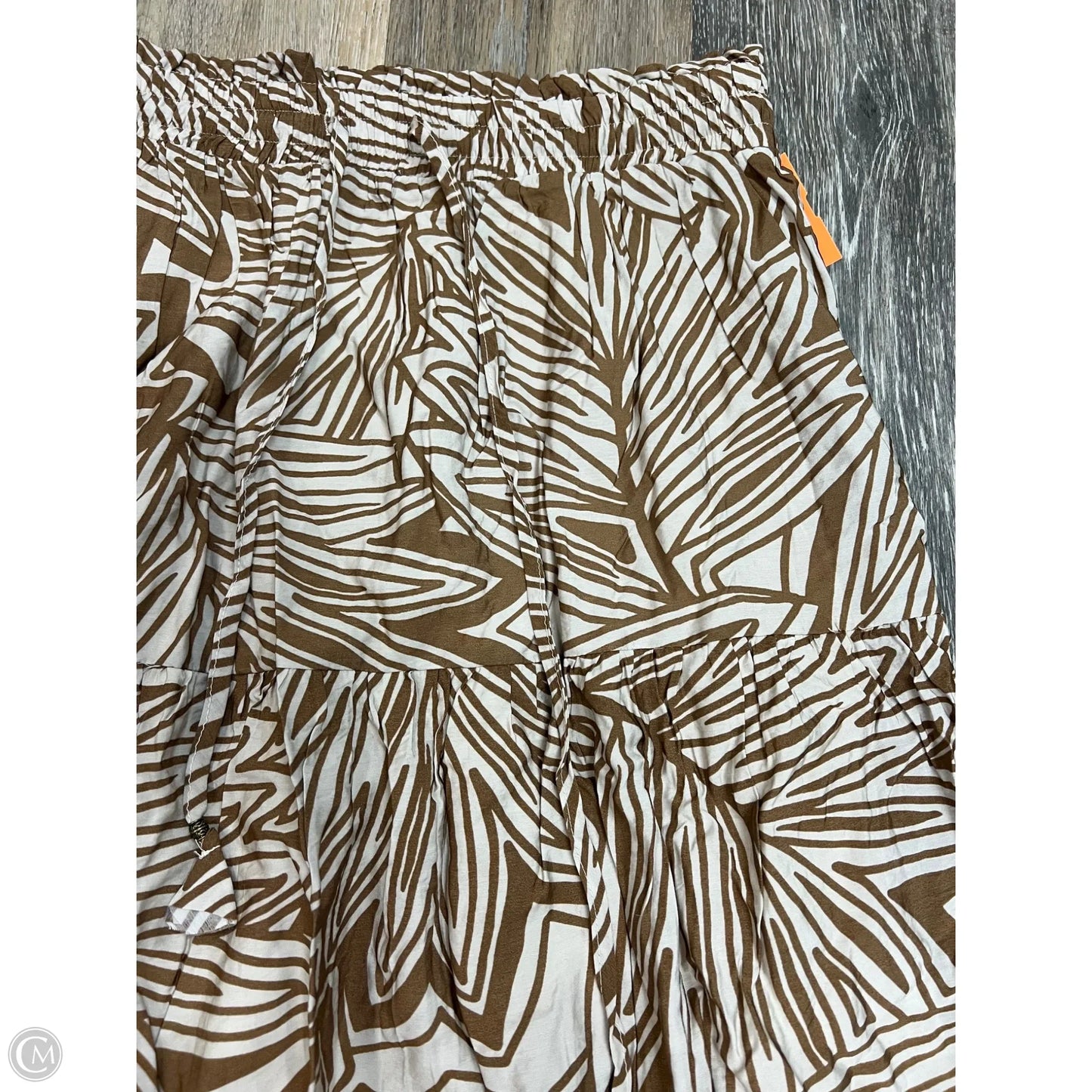 Skirt Midi By Vici In Tan, Size: Xl
