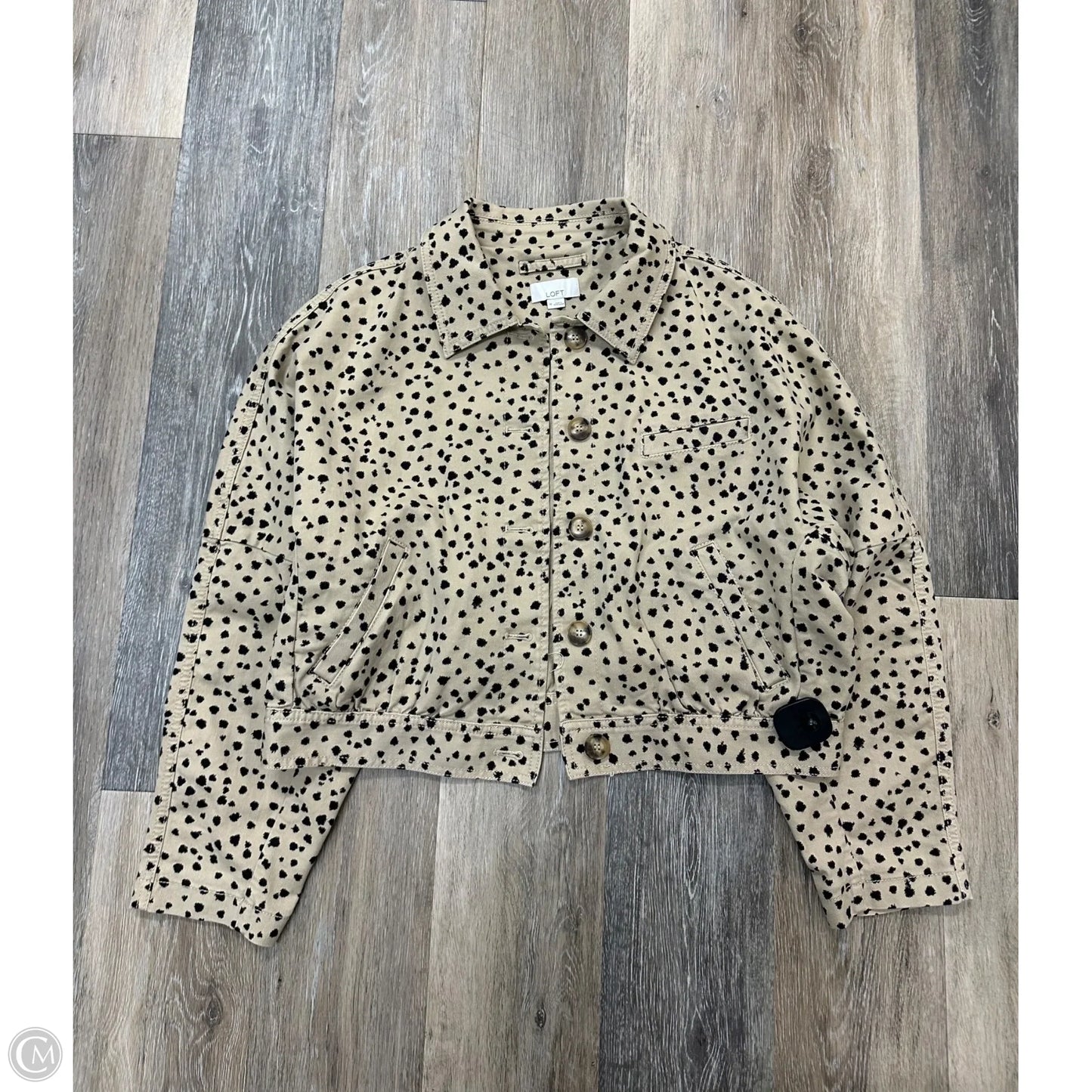 Jacket Other By Loft In Animal Print, Size: M