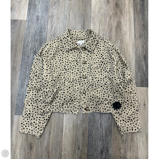 Jacket Other By Loft In Animal Print, Size: M