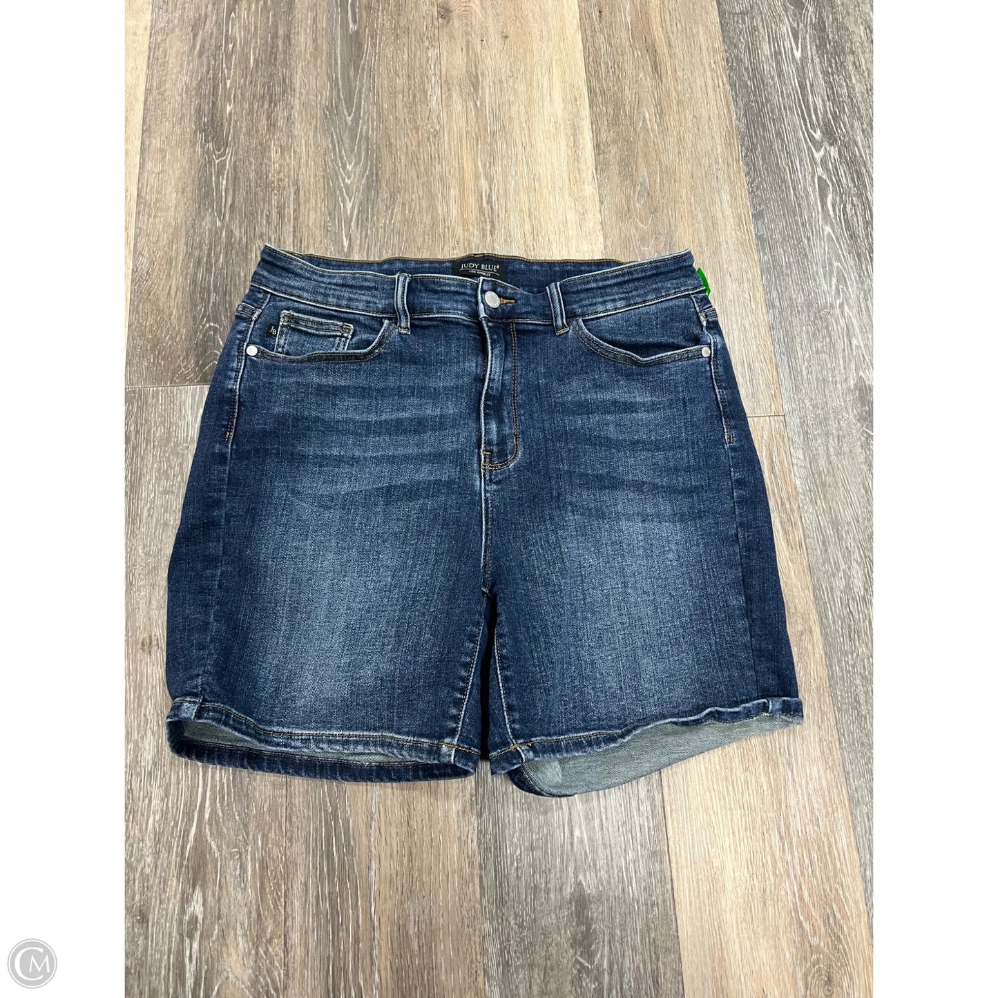 Shorts By Judy Blue In Blue Denim, Size: 1x