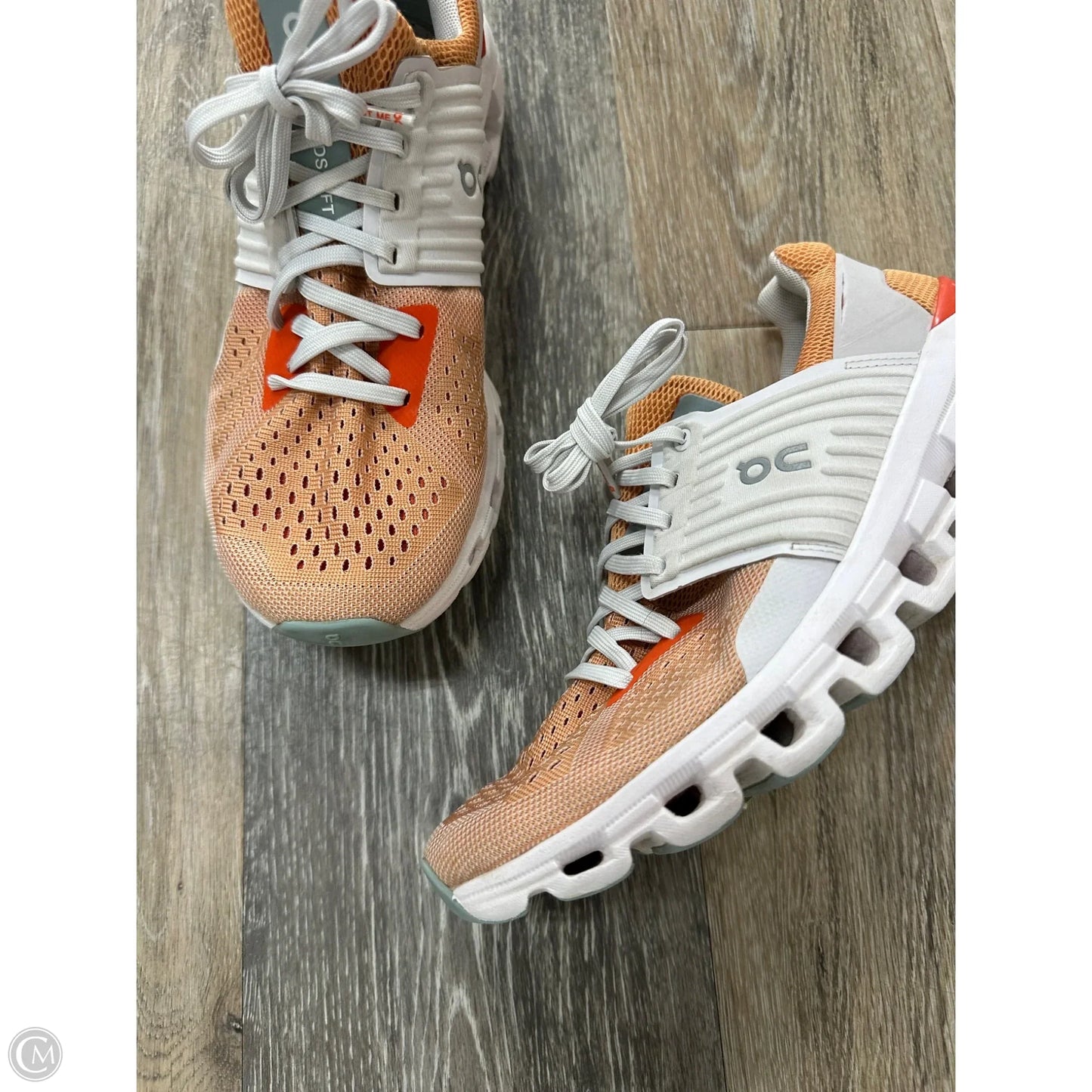 Shoes Athletic By On Cloud In Orange, Size: 8