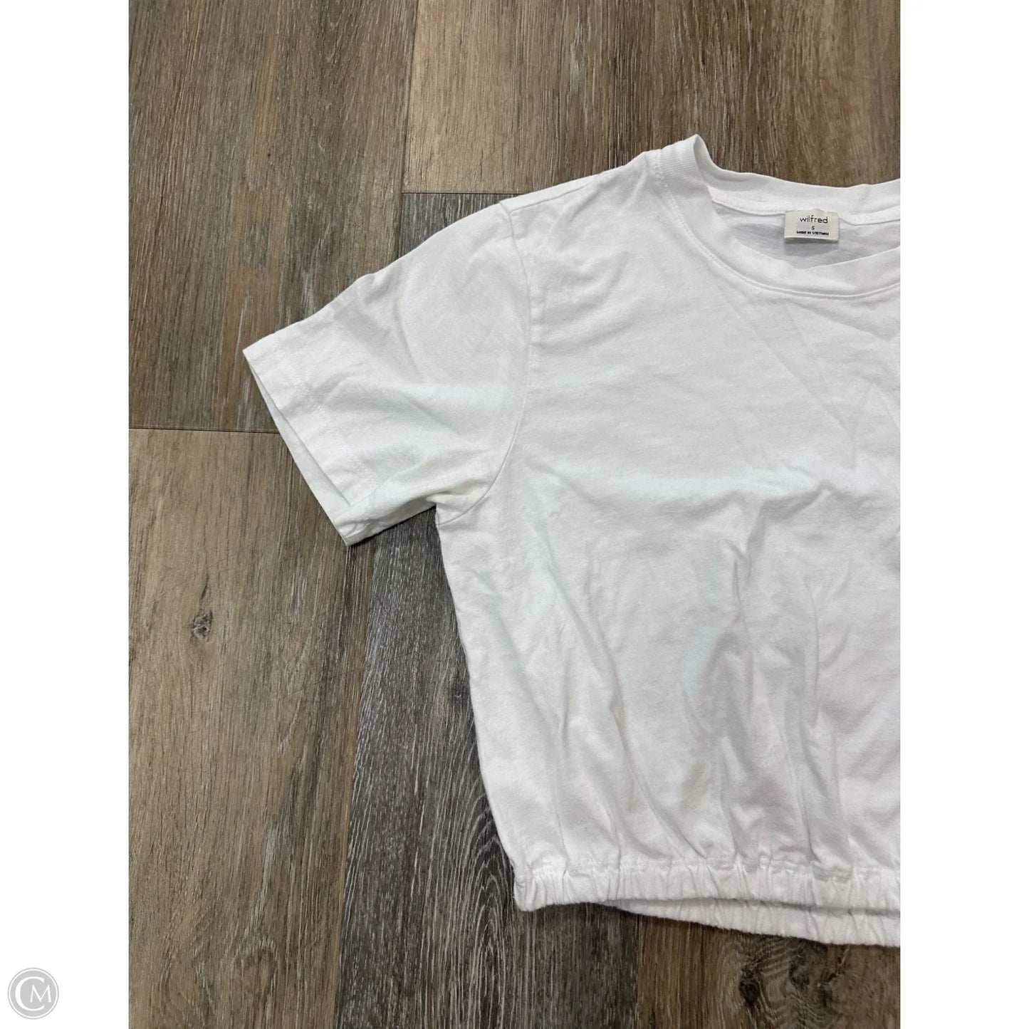 Top Short Sleeve By Wilfred In White, Size: S