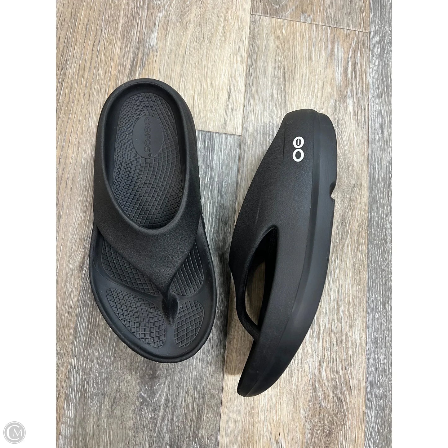 Sandals Flip Flops By Eastland In Black, Size: 8
