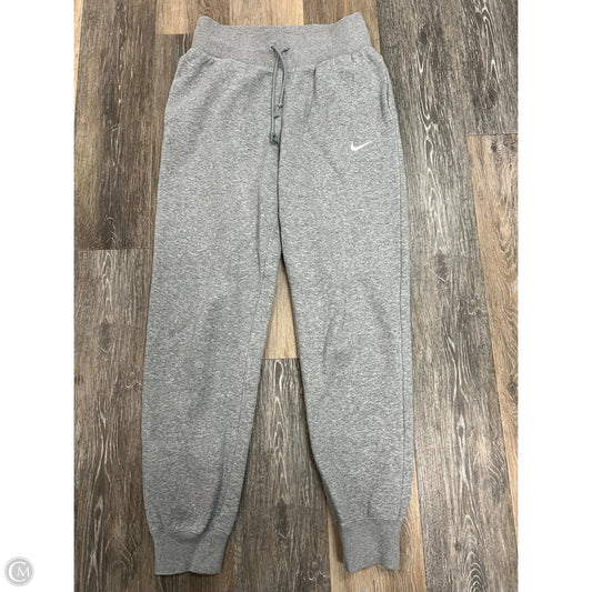 Athletic Pants By Nike In Grey, Size: S