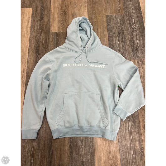 Sweatshirt Hoodie By Sunkissed Coconut In Blue, Size: M