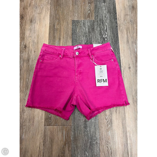 Shorts By RFM In Pink, Size: 1x