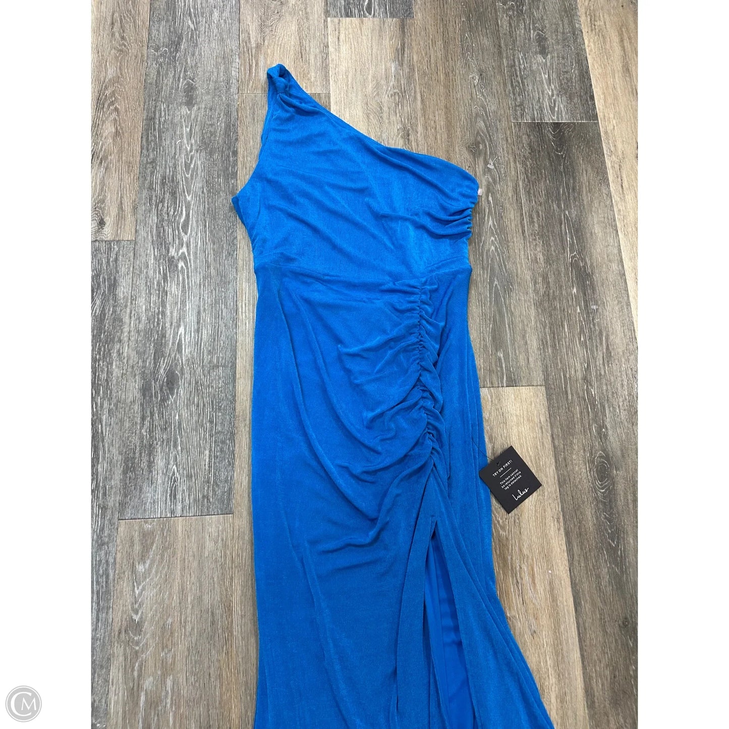 Dress Casual Maxi By Lulus In Blue, Size: L